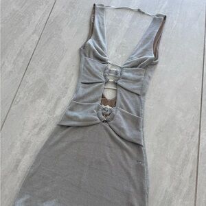 Outcast Metallic Mini Dress